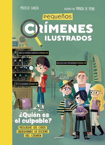 García Pequeños Crímenes Ilustrados Juego Detective Casos
