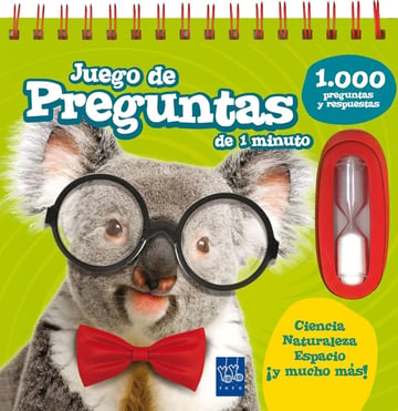 Libro Juego Preguntas 1 Minuto Trivia Infantil Familia