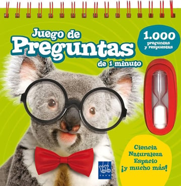 Libro Juego Preguntas 1 Minuto Trivia Infantil Familia