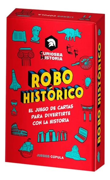 Juego Cartas Robo Histórico Curiosea Historia Trivia Box