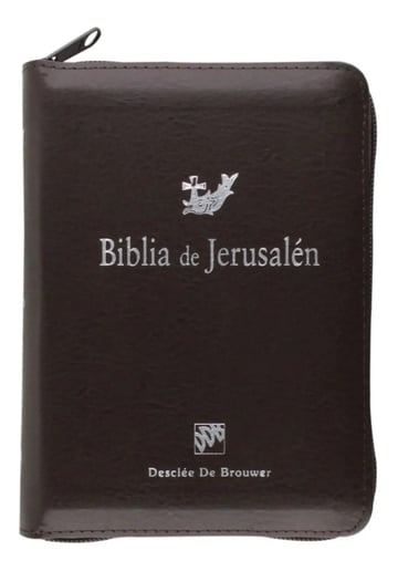 Biblia De Jerusalén Modelo Bolsillo Con Cierre. Desclee De B