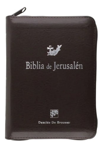 Biblia De Jerusalén Modelo Bolsillo Con Cierre. Desclee De B