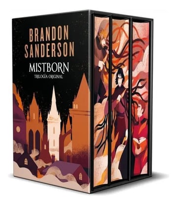 Libro Estuche Mistborn 1 2 Y 3 Contiene Nacidos De La Bruma El Poz, De Desconocido, Vol. 1. Editorial B De Bolsillo (2025)