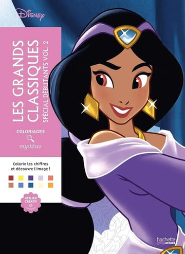 Disney Colorea Por Números Grandes Clásicos Vol 2