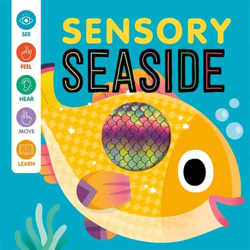 Libro Sensorial Para Bebé-mar Y Playa-toca Y Siente (ingles)