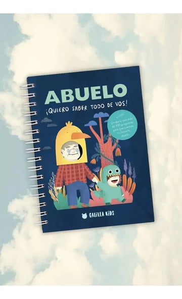 Libro Diario Abuelo, De Galilea Kids, Vol. 1. Editorial Galilea Kids, Tapa Blanda