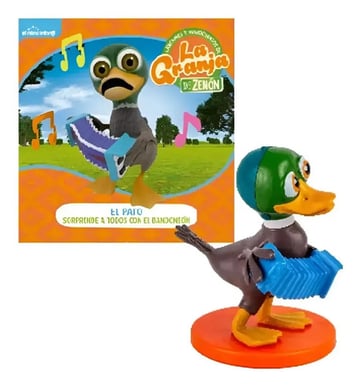 Audiocuento Granja De Zenón + Figura De Pato