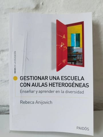 Anijovich Aulas Heterogéneas Gestión Escolar - Con Detalles