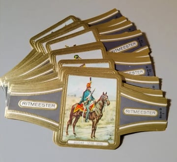 Lote 27 Vitolas Cigarros Karel I Ritmeester Colección