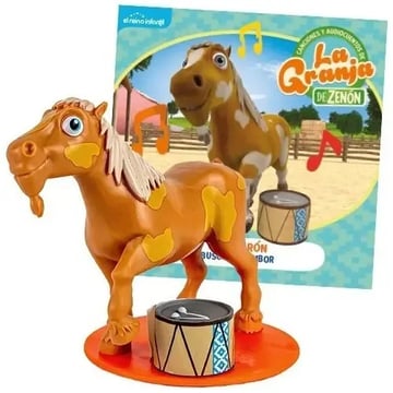 Audiocuento - Granja De Zenon - Percherón - Libro + Figura