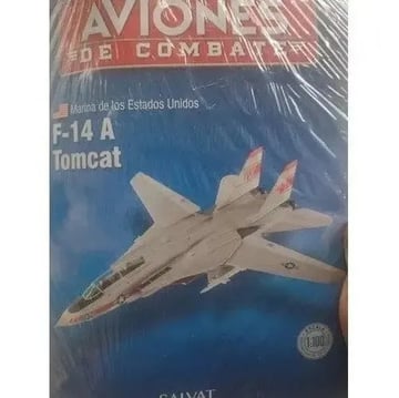Libro Aviónes De Combate 50 F-14 A Tomcat Marina De Estados Unidos, De Salvat. Editorial Salvat