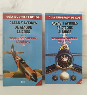 Libros Aviones Segunda Guerra Mundial Aliados Guia Ilustrada