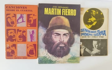 Lote Folklore Martin Fierro Yupanqui Falu Cuartel Sabalero