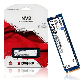 Disco Sólido Ssd Interno Kingston Nv2 Snv2s/1tb Celeste
