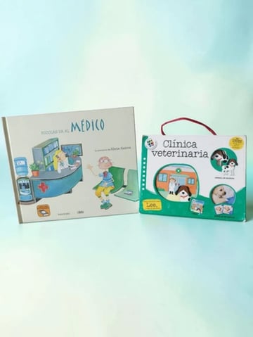 Pack Libros Infantiles Médico Y Clínica Veterinaria