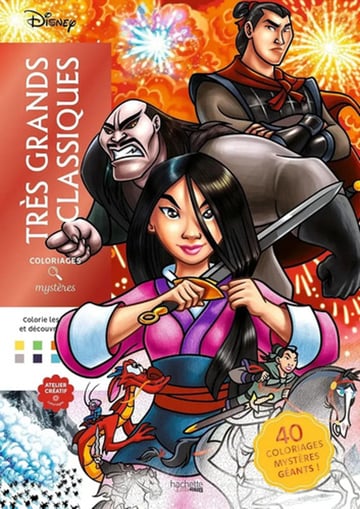 Disney Coloriages Mystères Xxl Libro Para Colorear