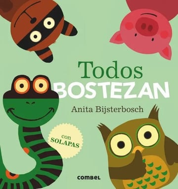 Todos Bostezan Libro Infantil Para Dormir Con Solapas