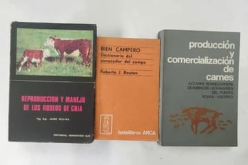 Lote 3 Libros Agro Ganadería Campo Y Carnes