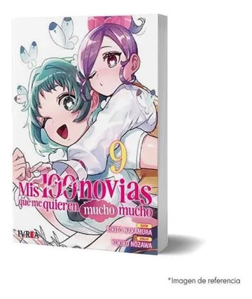 Mis 100 Novias Me Quieren 9 Light Novel Manga