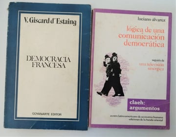 Pack Libros Política Democracia Comunicación Uruguay Francia