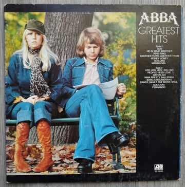 Abba Greatest Hits Vinilo Lp Importado Usa Atlantic Año 1976