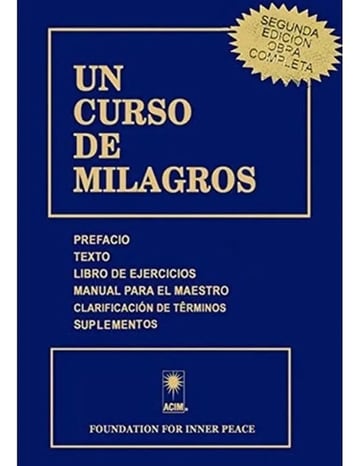 Un Curso De Milagros  - Tapa Rustica Blanda