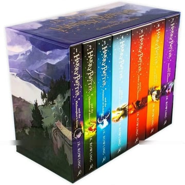  Saga Completa Harry Potter (en Inglés) - 7 Libros
