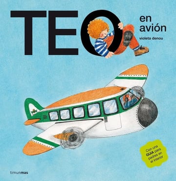 Libro Teo En Avion Violeta Denou