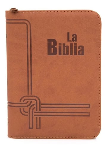 Biblia Manual Café Con Cierre Reina Valera  1960