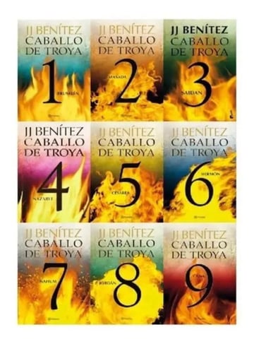 Libro - Saga Caballo De Troya Libro 1 Al 9 - Benitez Juan 