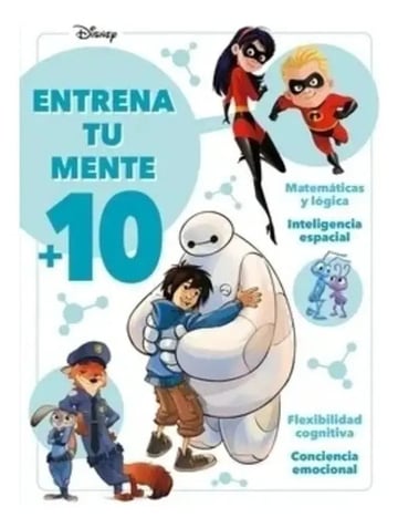 Libro - Disney. Entrena Tu Mente +10