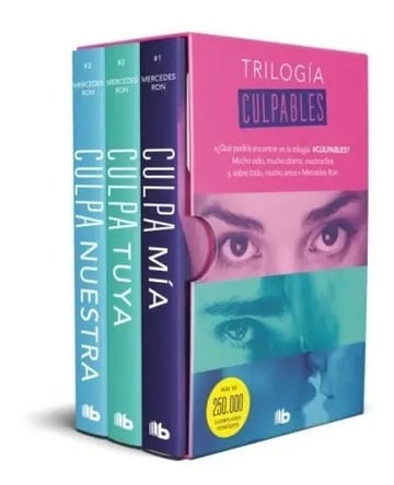 Trilogia Culpables Culpa Tuya Mia Mercedes Ron  Tapa Dura