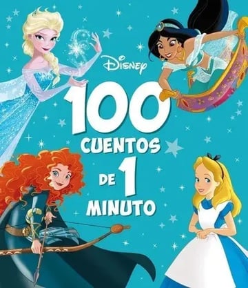 Libro - 100 Cuentos Disney De 1 Un Minuto