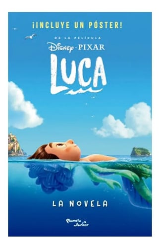 Libro - Luca La Novela - Disney - Planeta