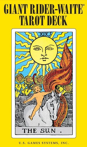 Cartas - Rider Waite Tarot Deck: Giant Size - Colman Smith