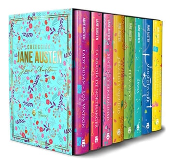 Libro - Obras Completas De Jane Austen - Estuche Con 8 Libro