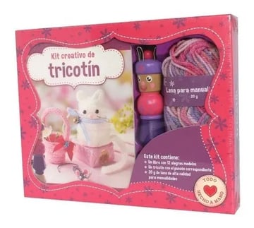 Libro - Kit Creativo (tricotín Ó Ganchillo)
