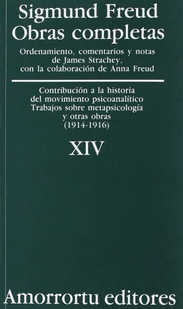 Libro - Obras Completas Xiv - Sigmund Freud