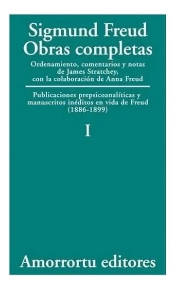 Libro - Obras Completas Sigmund Freud - Tomo 1