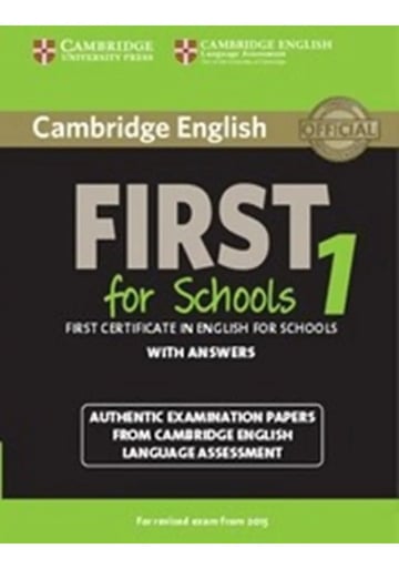 Cambridge English First For Schools 1 (2015) Student's Book