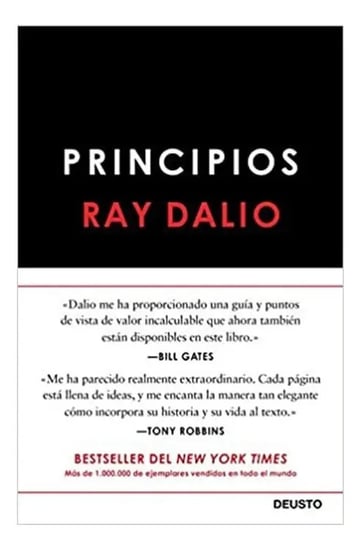 Ray Dalio Principios Tapa Dura Tela