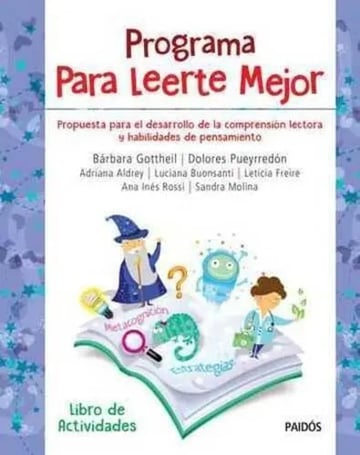 Programa Para Leerte Mejor Libro De Actividades .gottheil, 