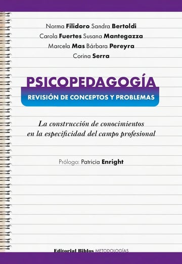 Psicopedagogía: Revisión De Conceptos Y Problemas - Filidoro