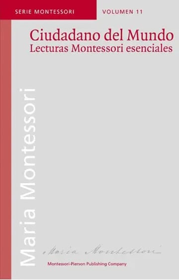 Ciudadano Del Mundo Sp11, De María Montessori. Editorial Montessori En Español
