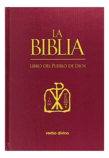 La Biblia Libro Del Pueblo De Diostapa Dura Verbo Divino