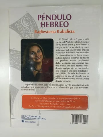 Péndulo Hebreo: Radiestesia Kabalista (péndulo + Etiquetas