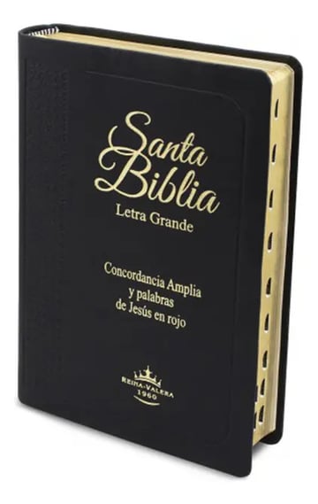 Biblia Reina Valera 1960 Letra Grande Con Índice