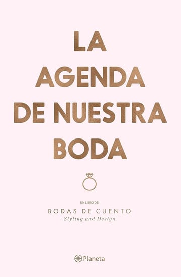 La Agenda De Nuestra Boda: Un Libro De: Bodas De Cuento Beige Rayas 2016