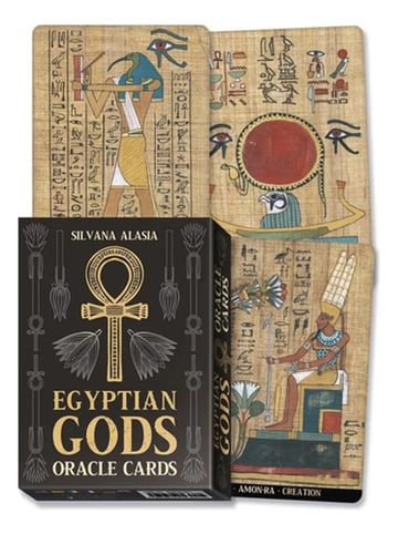 Egyptian Gods Oracle Cards Silvana Alasia Tarot