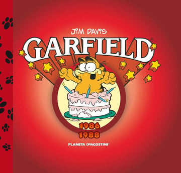 Garfield 1986-1988 Nº 05, De Davis, Jim. Serie Cómics Editorial Comics Mexico, Tapa Dura En Español, 2017
